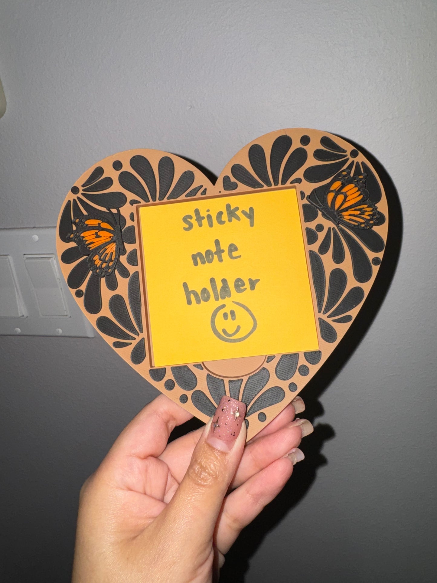 Butterfly Sticky Note Holder